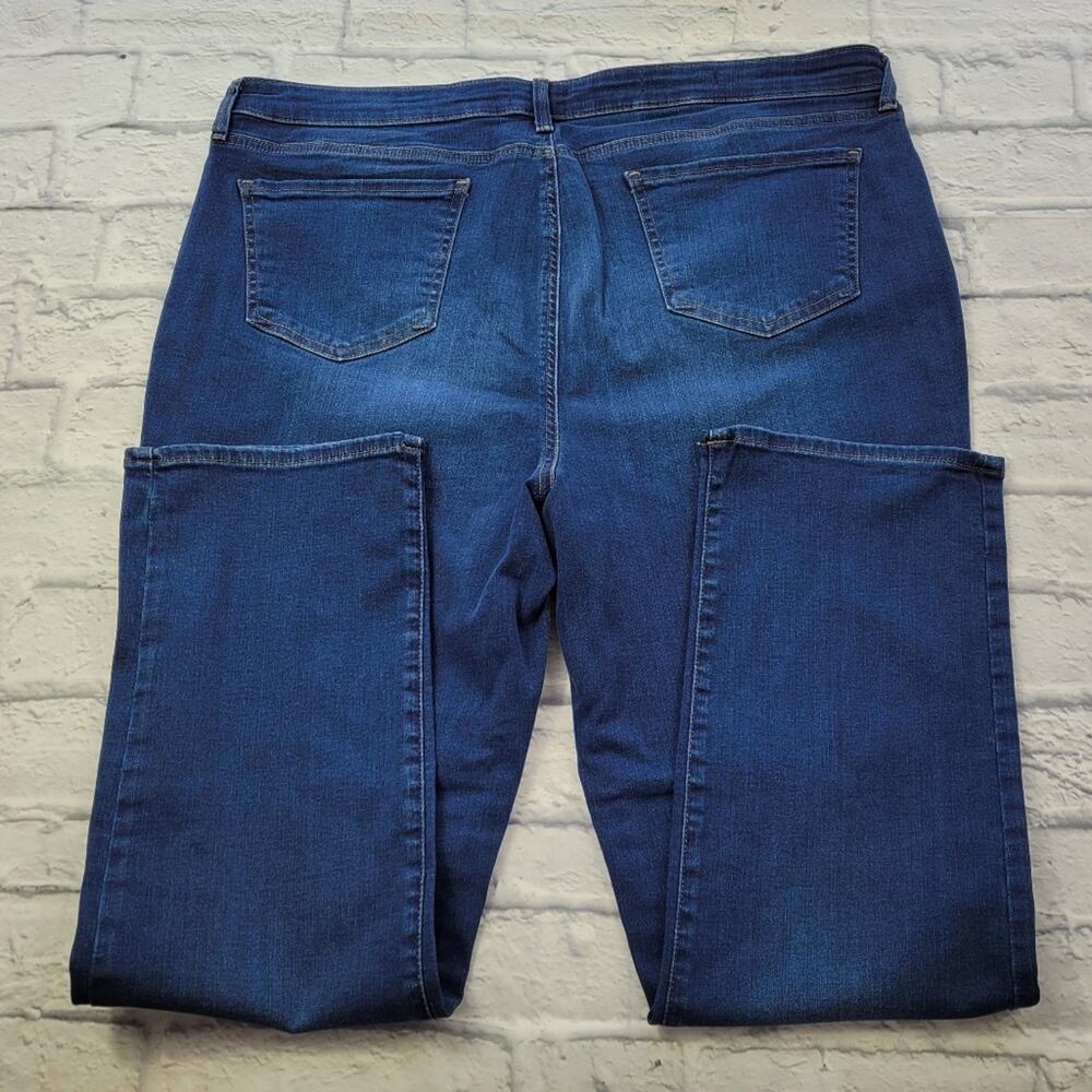 NWOT NYDJ Sheri Cooper Slim Leg Dark Wash Jeans Lift Tuck Slimming Stretch sz 18 - Picture 9 of 16